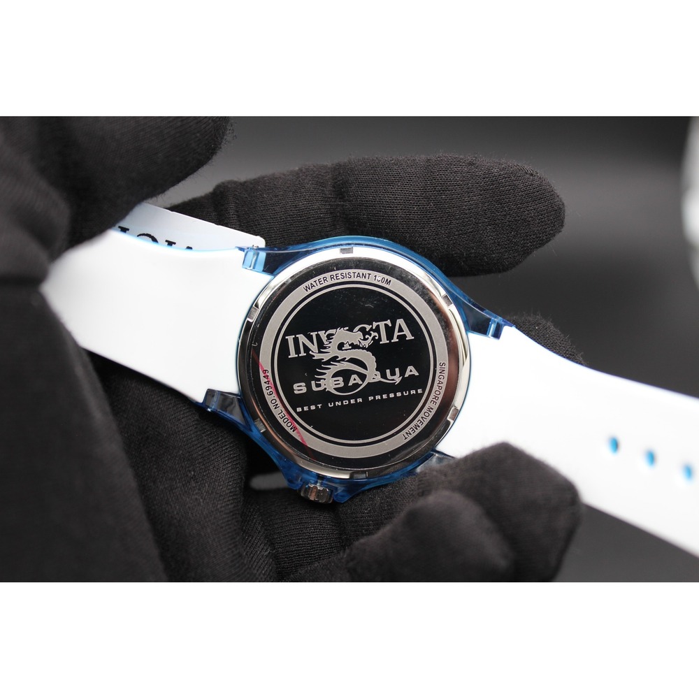 Invicta Subaqua Quartz Watch 100M Water Resistant Silicone Strap 69447 69449 - Picture 5 of 6